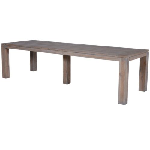 Mexico tafel 300x100xH76 Grijs teak