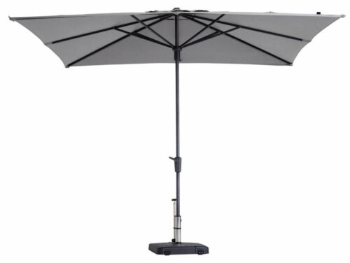 Stokparasol Syros 280 x 280 cm light grey