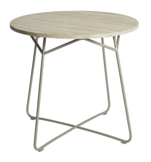 Lily table diameter95x74 cm taupe