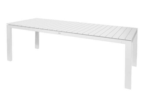 Morris table 220x90x75 cm alu white