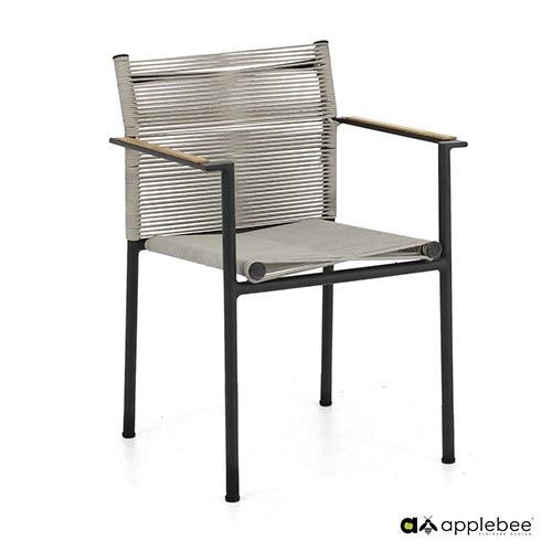 Jakarta Tuinstoel Grey