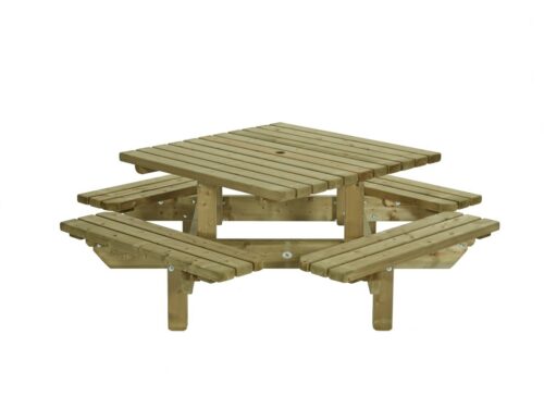 Picknicktafel vierkant 195x195