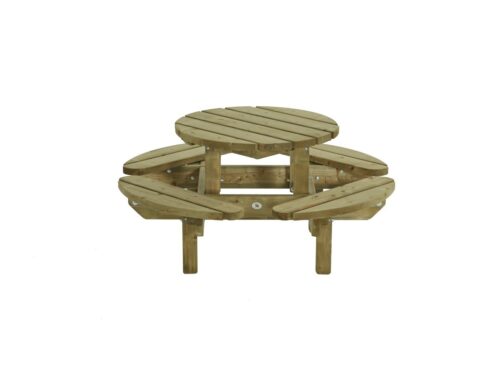 Kinderpicknicktafel rond