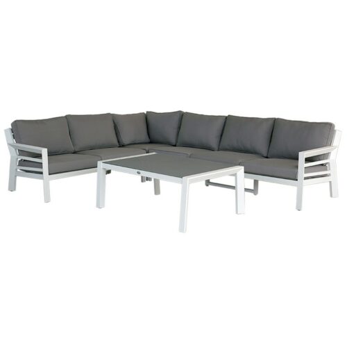 Loungeset fangio snowy white