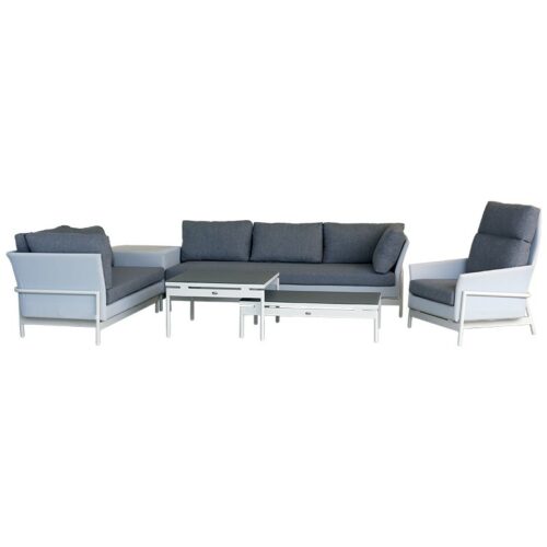 Loungeset ascari snowy white
