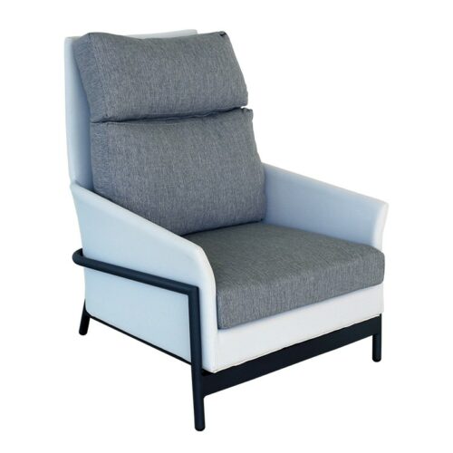Loungestoel andretti snowy white