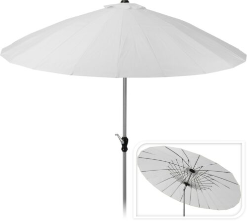 Stokparasol Shanghai 270Cm Wit