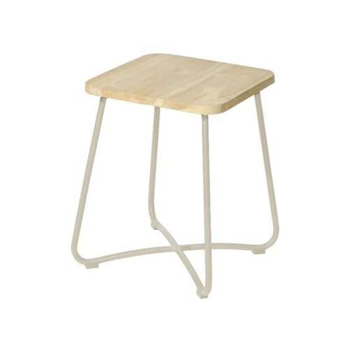 Liz side table 40x40x50 cm taupe
