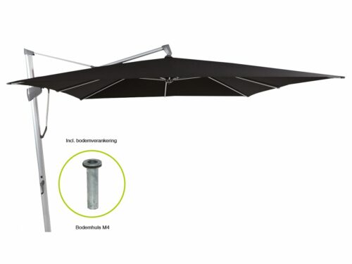 Glatz Sombrano S+ zweefparasol 350x350cm - Laagste prijsgarantie!