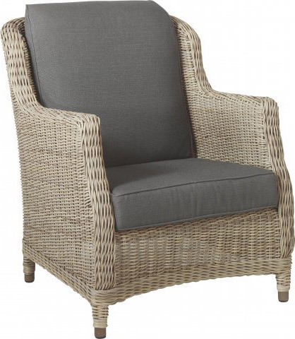 4 Seasons Outdoor Brighton lounge stoel met 2 kussens