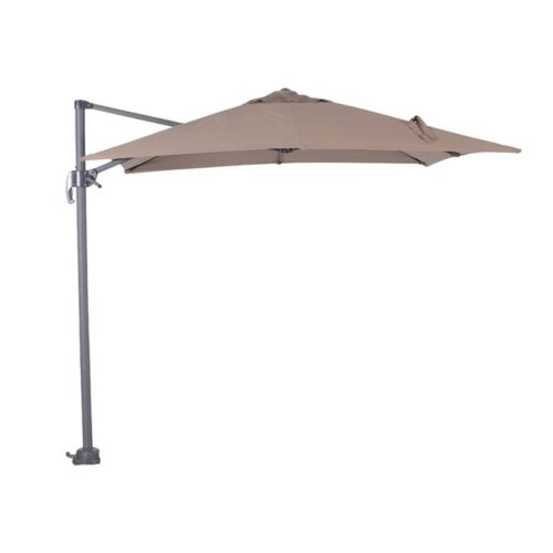 Garden Impressions Hawaii S zweefparasol 250 x 250 cm - grijs frame
