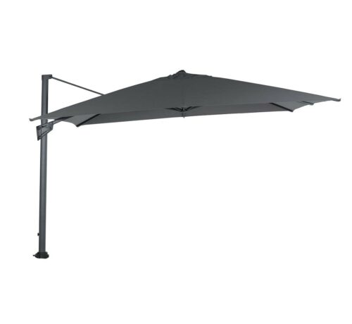 Garden Impressions Hawaii King Pole zweefparasol 400 x 400 cm - zwart frame