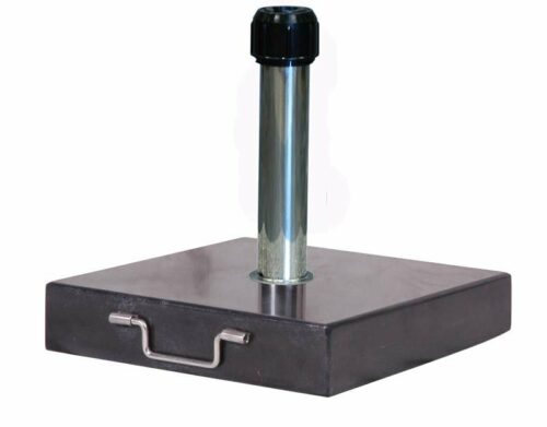 Parasolvoet Rome 40kg graniet zwart