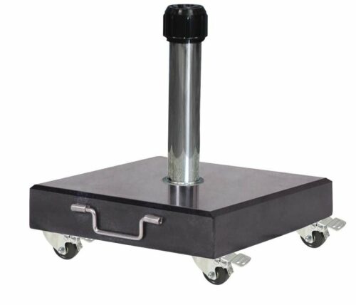 Parasolvoet Rome 40kg zwenkwielen