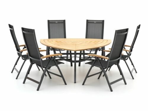 Hartman Troy/Triangular 170cm dining tuinset 7-delig - Laagste prijsgarantie!