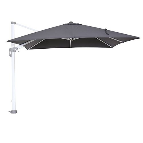 Hawaii parasol 300x300 wit/ donker grijs