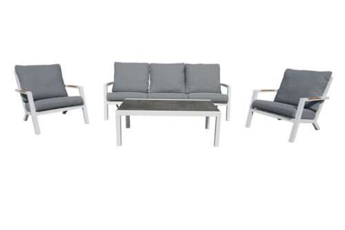 Rio stoel-bank loungeset - 3-zitsbank