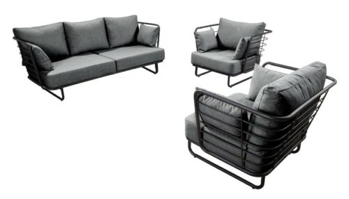 Taiyo Sofa set zwart