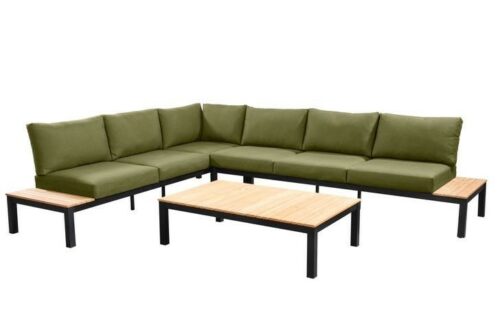Loungeset Tori hoekset groen
