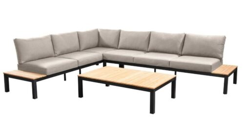 Loungeset Tori hoekset beige