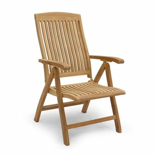Krakatau Verstelbare Tuinstoel Teak