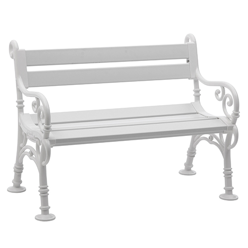 Linderhof Tuinbank 2-zits Wit