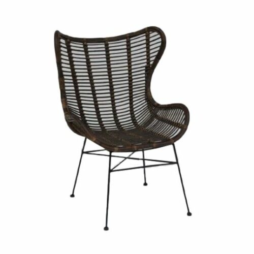 Rattan Stoel Evita - Brown
