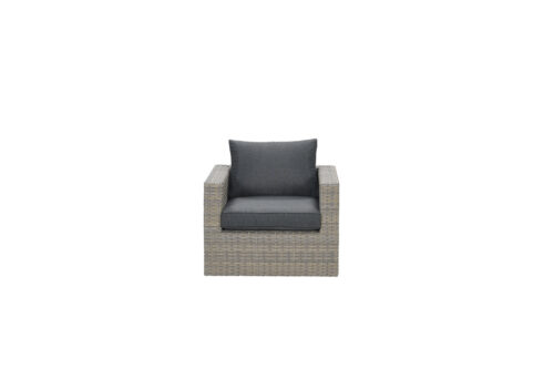 Menorca lounge fauteuil vintage willow L-shape/r.black