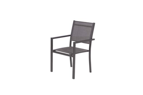Moon dining fauteuil carbon black/ antraciet