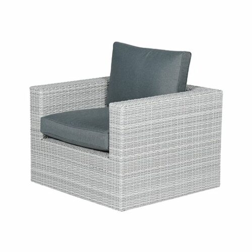 Orangebird lounge fauteuil vintage grey 2-h./reflex black