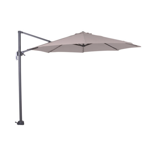 Hawaii parasol S dia. 300 carbon black/ sand