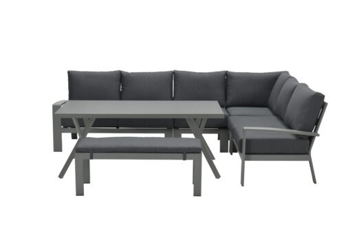 Rondo L/D set 6-delig arctic grey/ reflex black