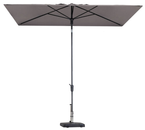 Mikros taupe stokparasol 300 x 200 cm