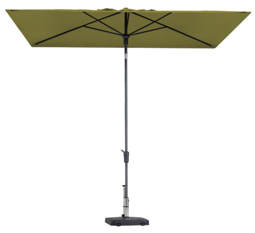 Mikros Sage green stokparasol 300 x 200 cm