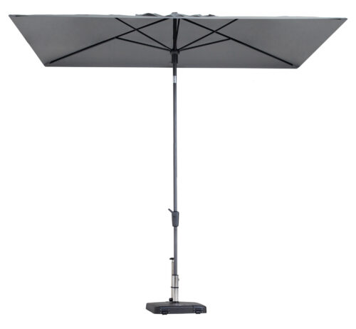 Mikros Light grey stokparasol 300 x 200 cm