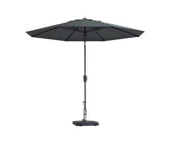Paros II round grey stokparasol 300 cm