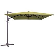 Monaco flex II ecru zweefparasol 300 x 300 cm