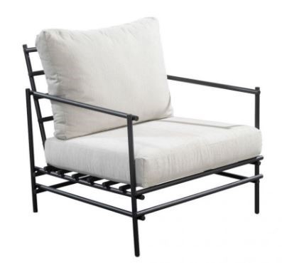 Ki lounge chair alu dark grey