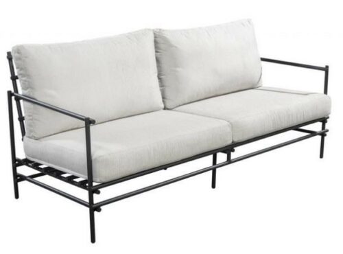 Ki sofa 3 seater alu dark grey