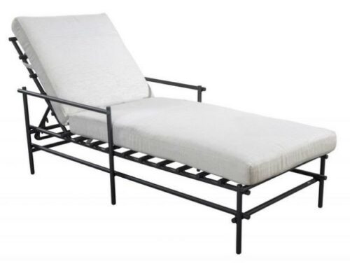 Ki lounger alu dark grey