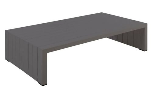 Ookii coffee table alu dark grey