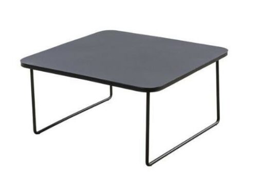 Taiyo coffee table 78x78x40cm. alu black