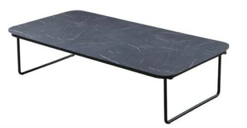 Taiyo coffee table 120x60x30cm. alu black/Hpl slate