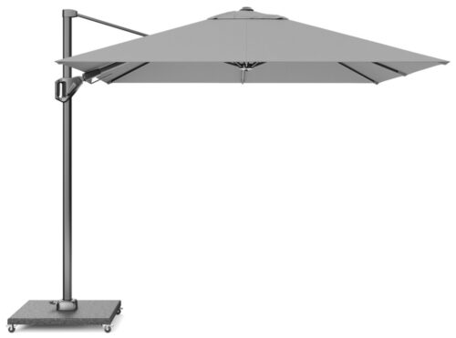 Voyager T2 270x270 lichtgrijs zweefparasol