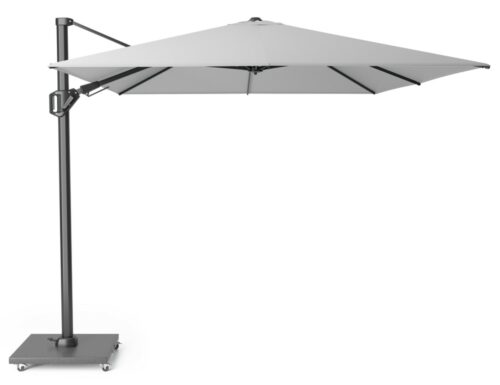 Challenger T2 350x260 cm lichtgrijs zweefparasol