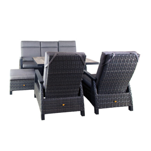 Loungeset New Haven Midnight Grey