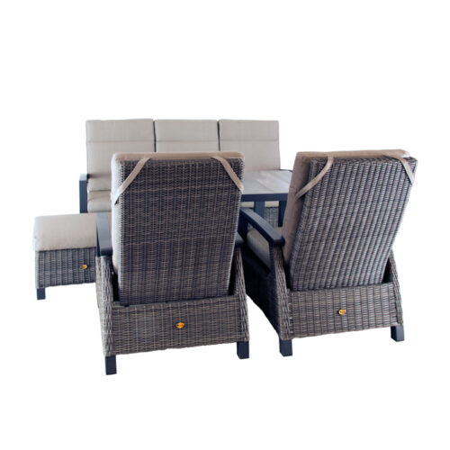 Loungeset New Haven Coffee Brown