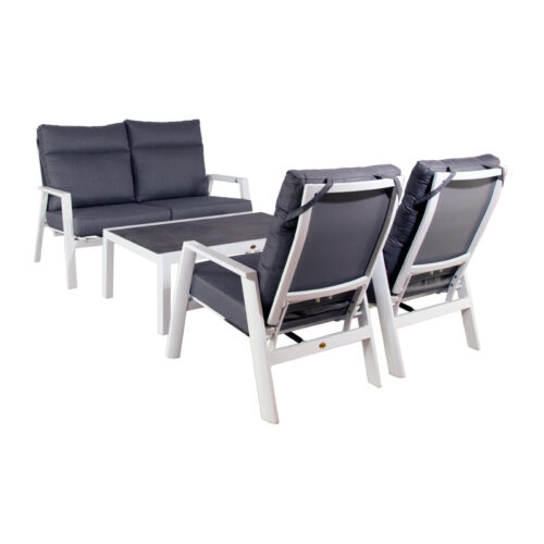 Loungeset Salisbury Sky White
