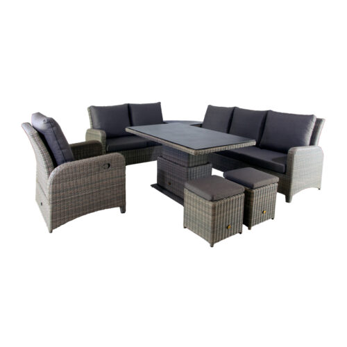 Loungeset Allentown Chocolate Taupe