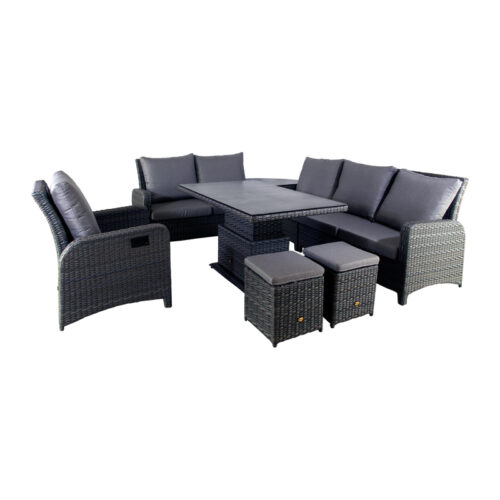 Loungeset Allentown Midnight Grey